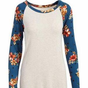 MADE IN U.S.A. Super soft long~sleeve tee NWOT